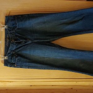 Ladies Eddie Bauer Flannel-lined Jeans, Size 12